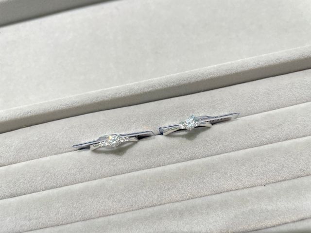 かわいい婚約指輪