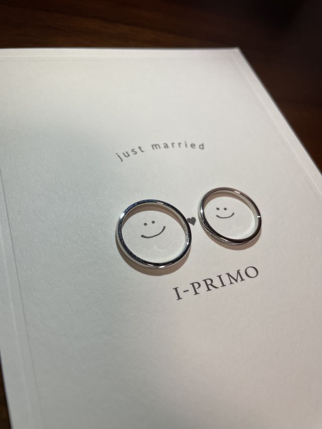 2人でつけるのが楽しみです