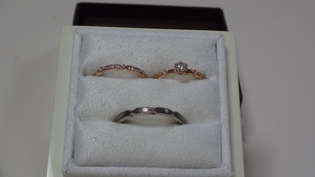 婚約指輪と結婚指輪
