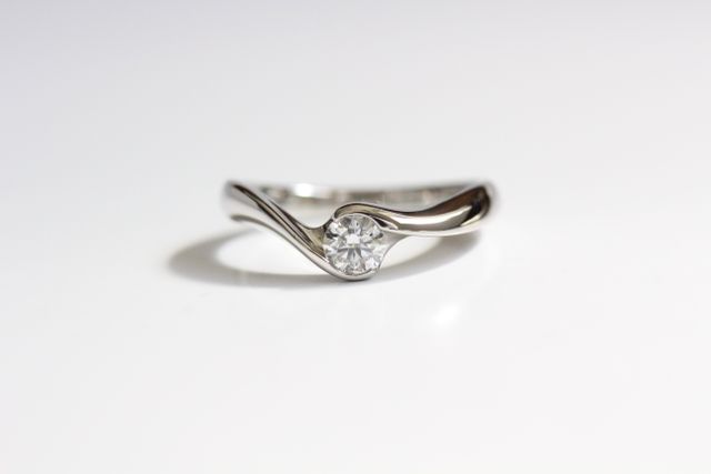 婚約指輪になります。ithさんが撮影していただきました。