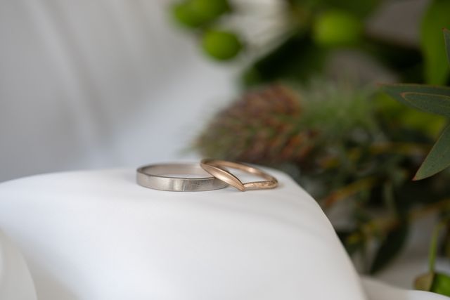 夫→プラチナ
私→シャンパンゴールド