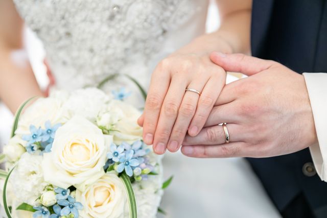 ピカピカになった指輪をはめてもう一度嬉しい気持ちになりました