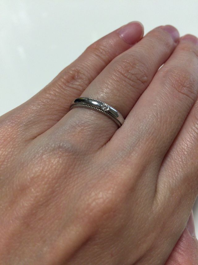 ミル打ちになっています