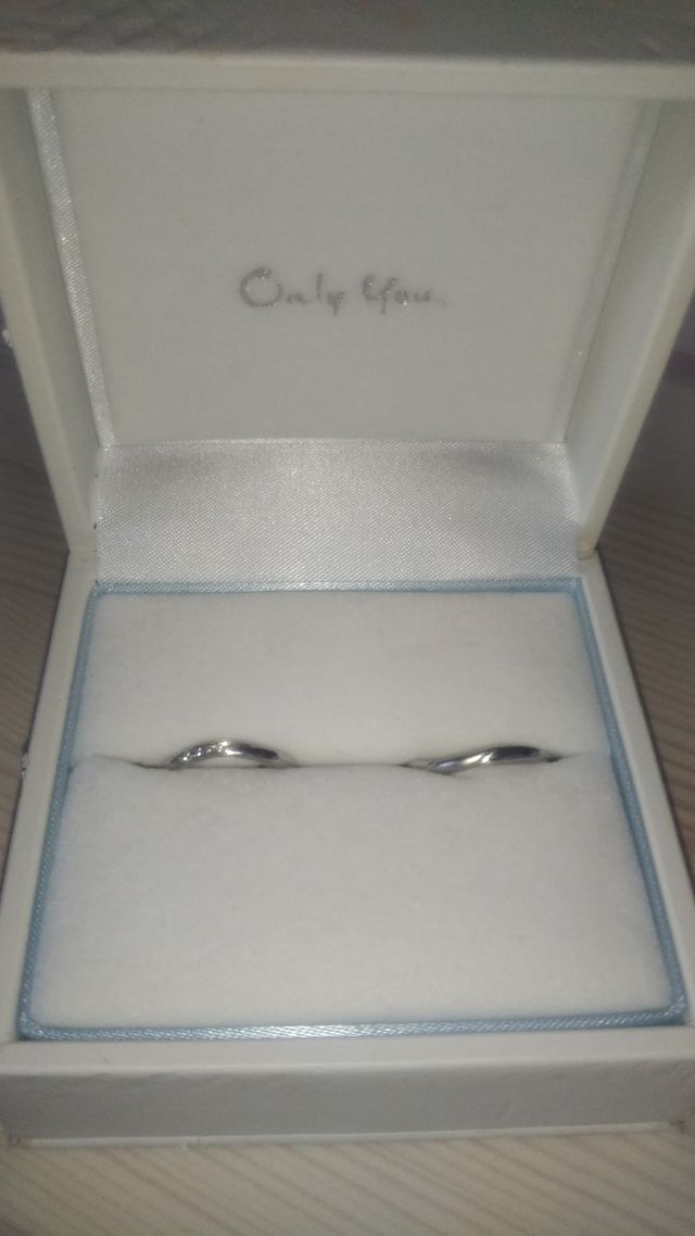 普段はつけないけれど、主人との特別な日に開いて付けます。