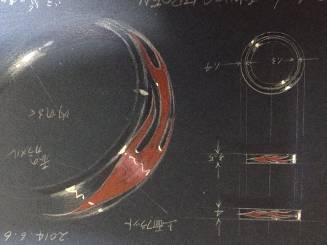 細かいデザインをしてくれます