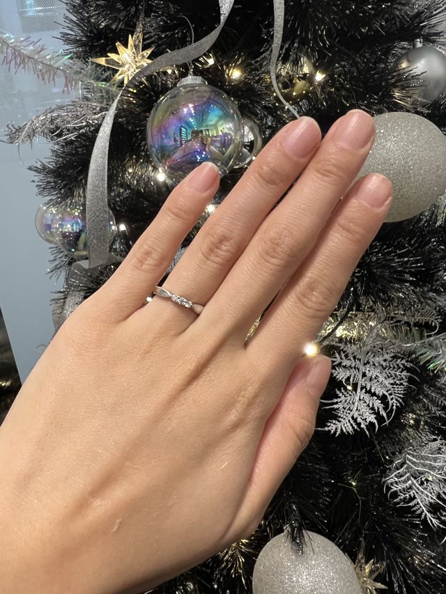 購入当日撮影させていただきました。