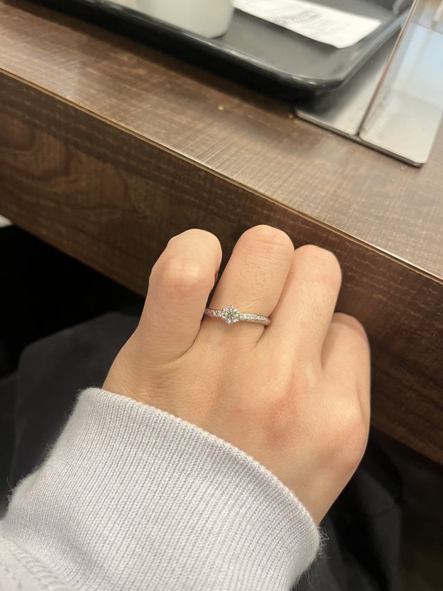 彼が私のために選んだってだけで可愛い！世界一！！！