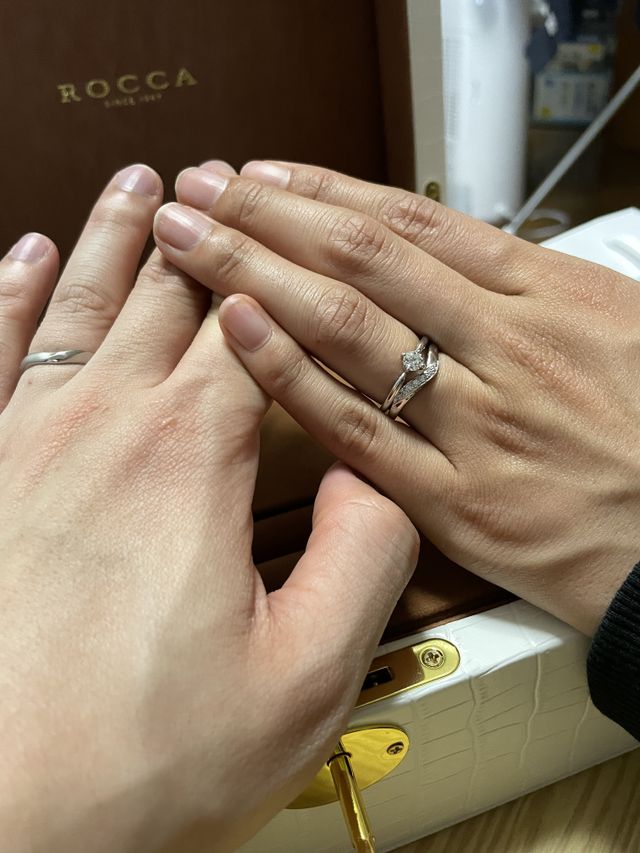 サイズ感もバッチリでとても付け心地のいい指輪でした！