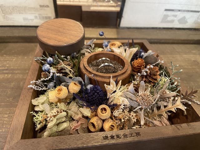 加工前にも撮影させてもらいました！