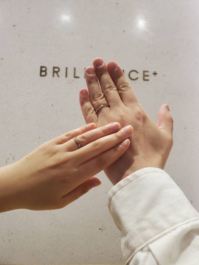 受けとり時にエントランスにて撮影