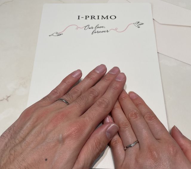 お店で買った時に記念で撮った写真です。