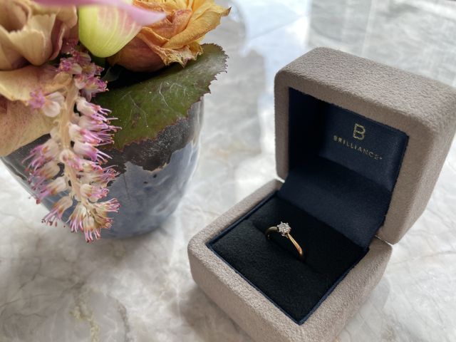 ダイヤの輝きがいちばんよく伝わるデザインです。