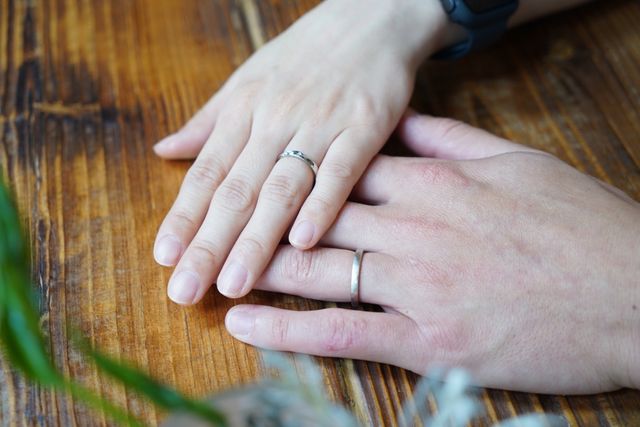 受け取りに行った時に
写真を撮ってくださいました！