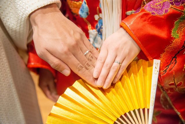 前撮りの時に撮ってもらいました