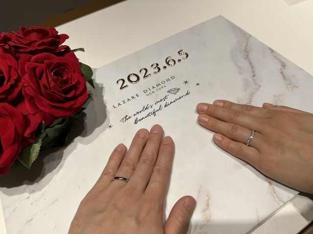 受け取りの際に担当者様が用意してくださいました。