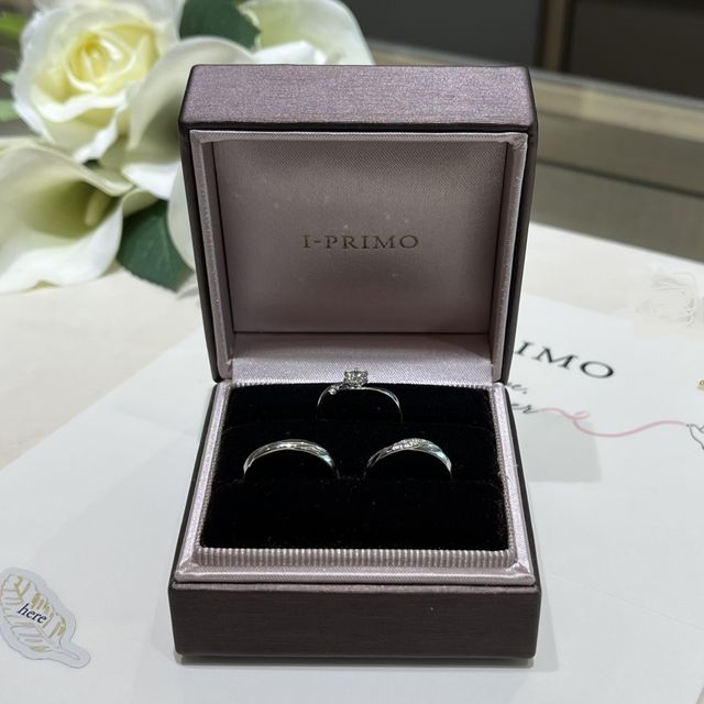 婚約指輪(スピカ)と結婚指輪(ルキナ)