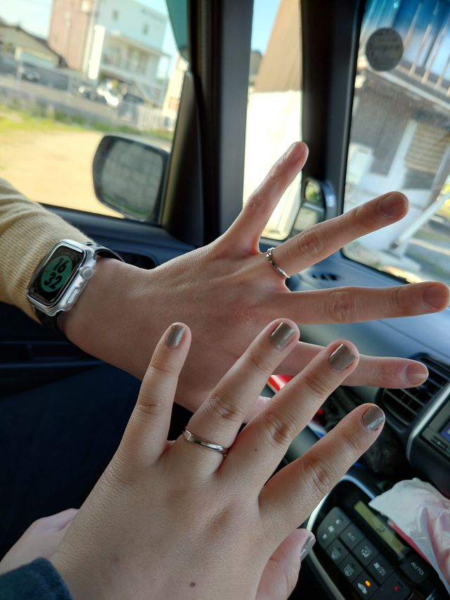 届いたのを着けたらピッタリフィットでした