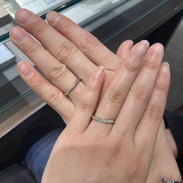 どこの角度で撮ってもキラキラしていて素敵です