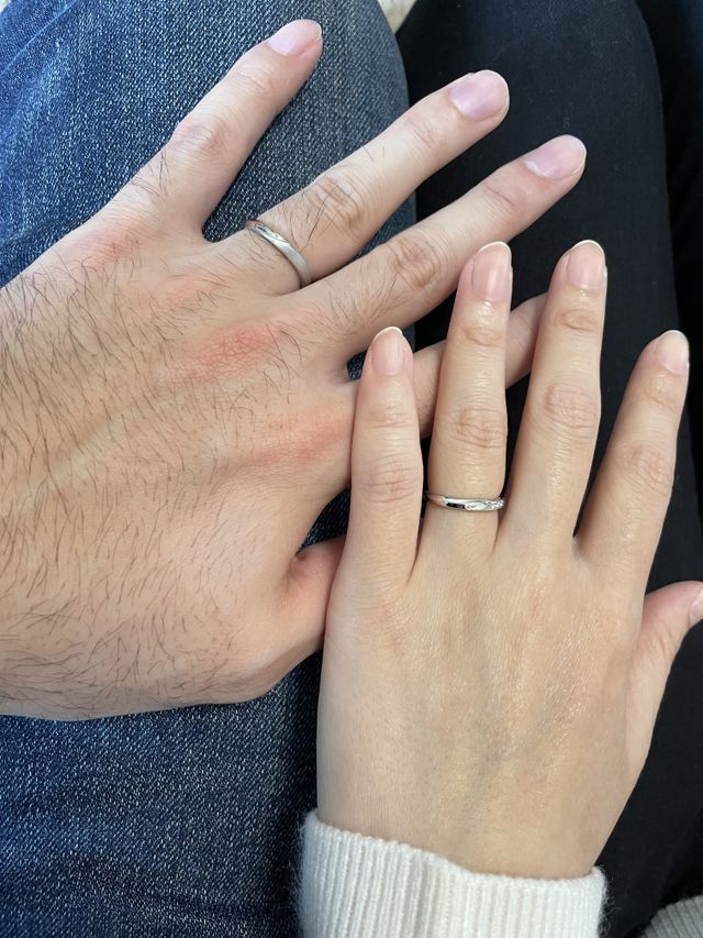結婚指輪を購入しました。大満足です。