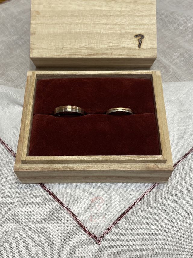 とても可愛い箱に入れていただきました！