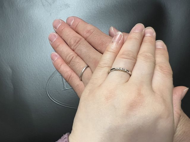 やっと受け取りました！妻に喜んでもらえて嬉しいです！