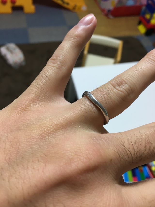 2年前4℃で購入した結婚指輪です。