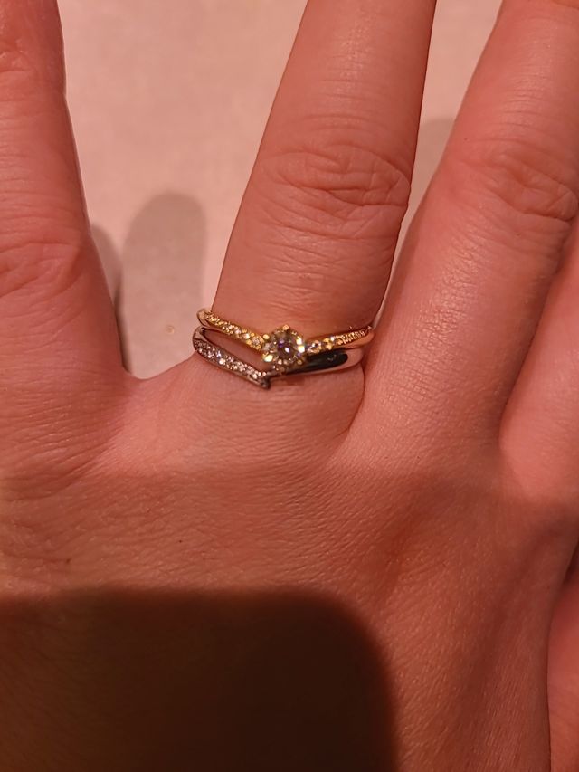 ビジュピコで婚約指輪を買ってもらいました！