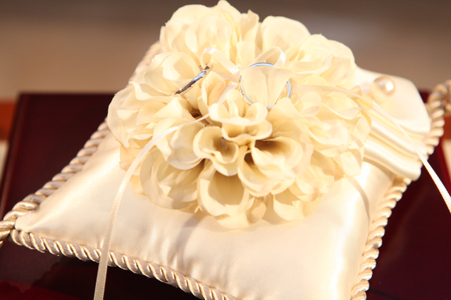 結婚式当日の指輪