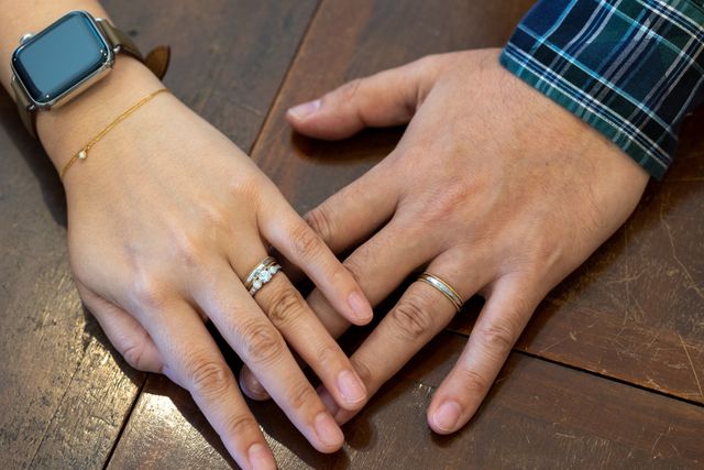 婚約指輪と結婚指輪