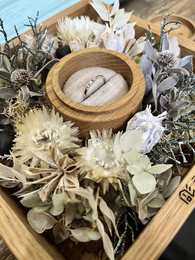 婚約指輪（石取り付け前