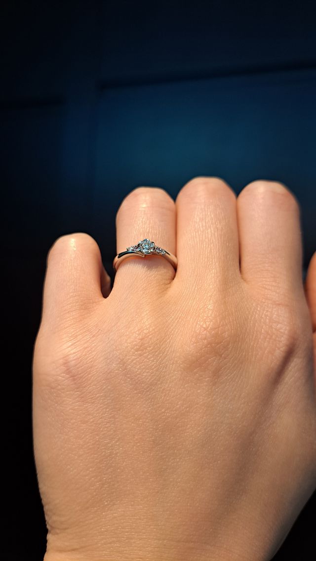 お花の形がとてもかわいいです