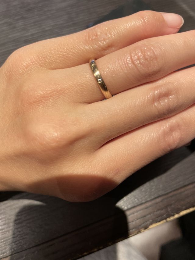 試着の時とイメージは変わらずでよかったです