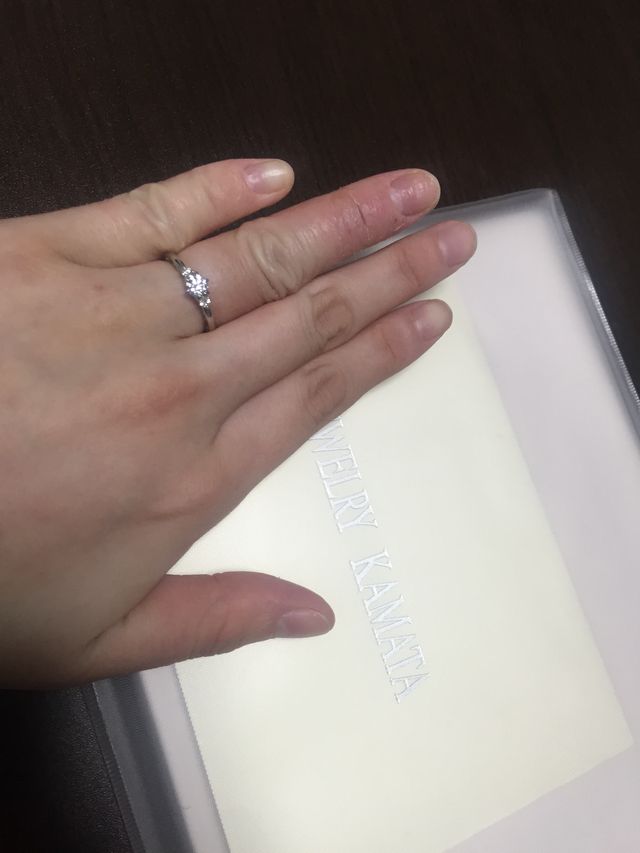 ストロングブルーのダイヤ頂きました