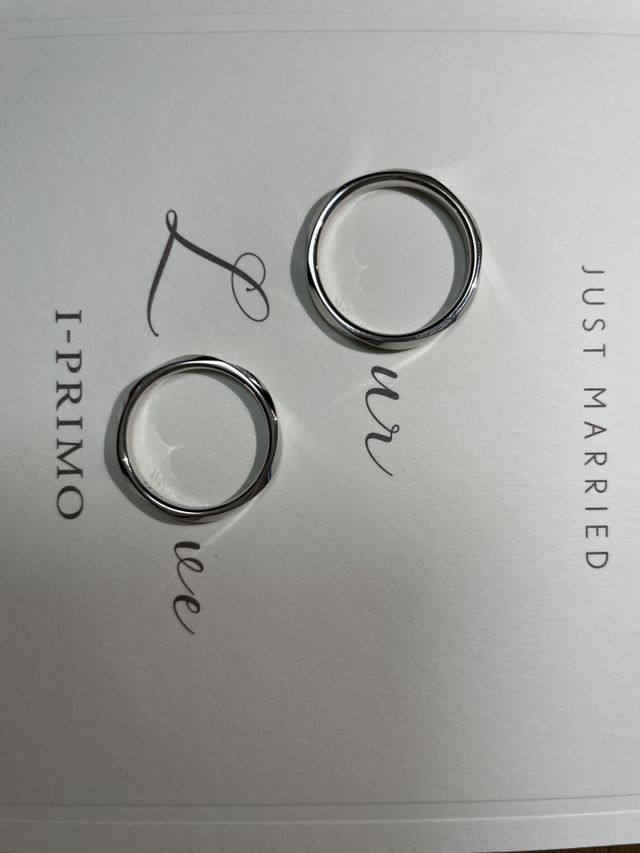 オシャレな台紙もいただきました♪