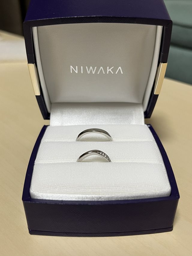 購入した指輪です。