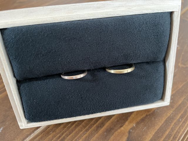 左:雲結　ピンクゴールド　
右:雲結　イエローゴールド