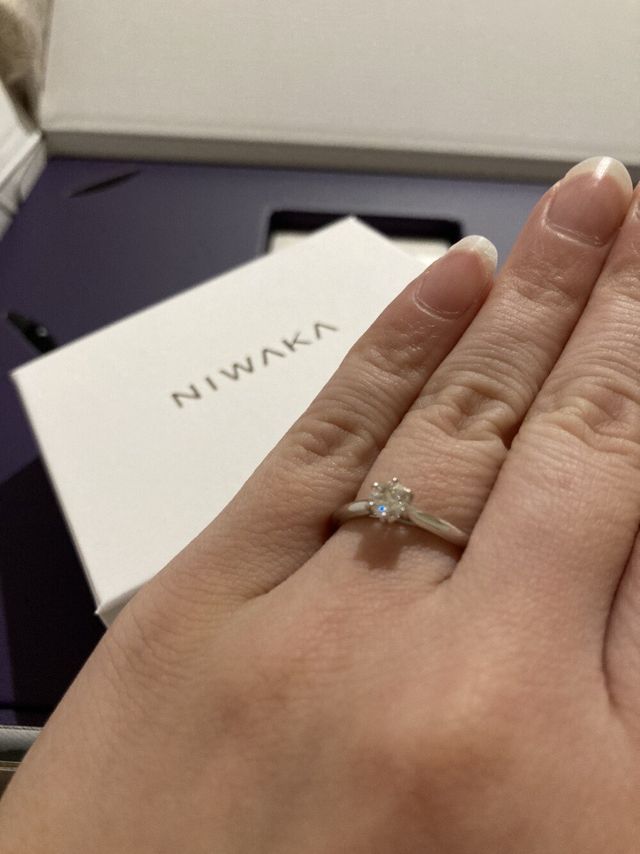 オーダー後の着用写真