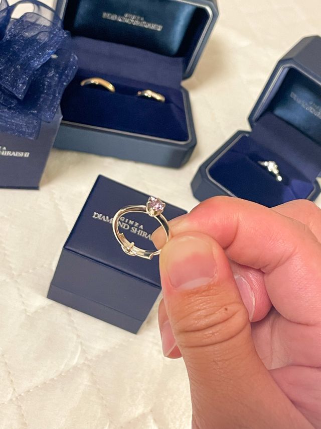 プロポーズ用リング