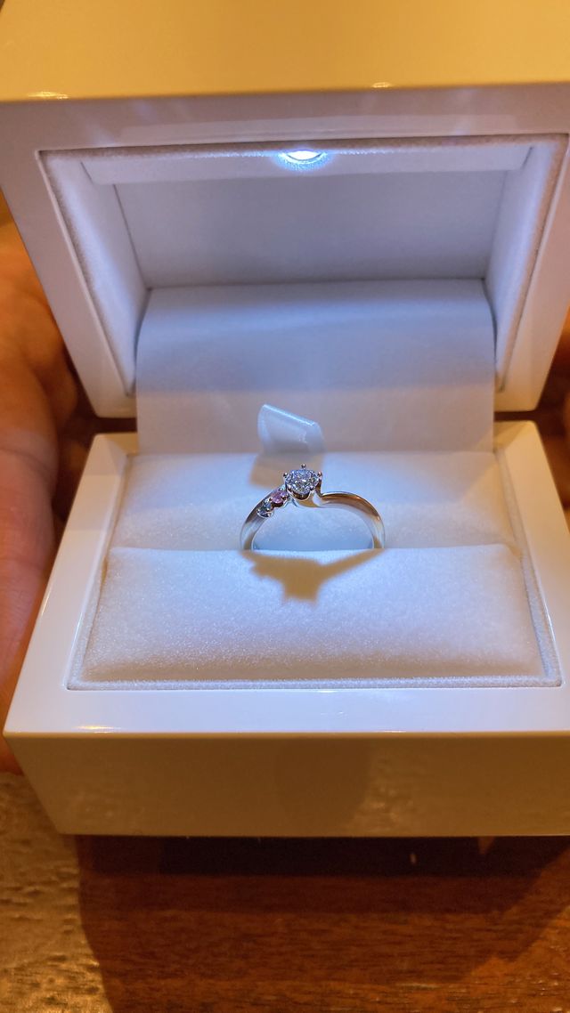 プロポーズの時に撮りました。