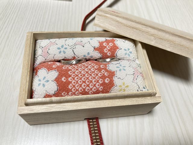 受取時に撮りました。