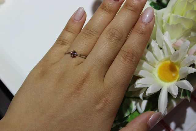 彼が、私好みのデザインを選んでくれました♪