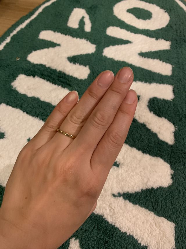 何年先も共にしたい指輪です◎