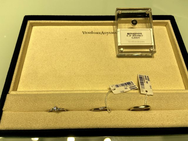 指輪のみの写真です。