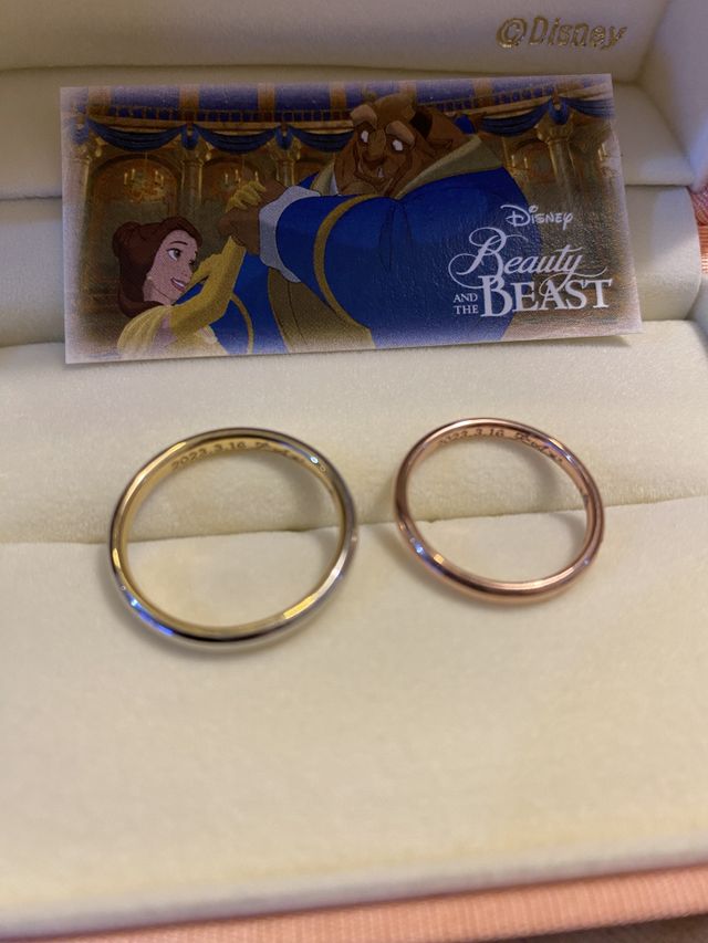 指輪の内堀り
記念日の日付
KとAのアルファベット
