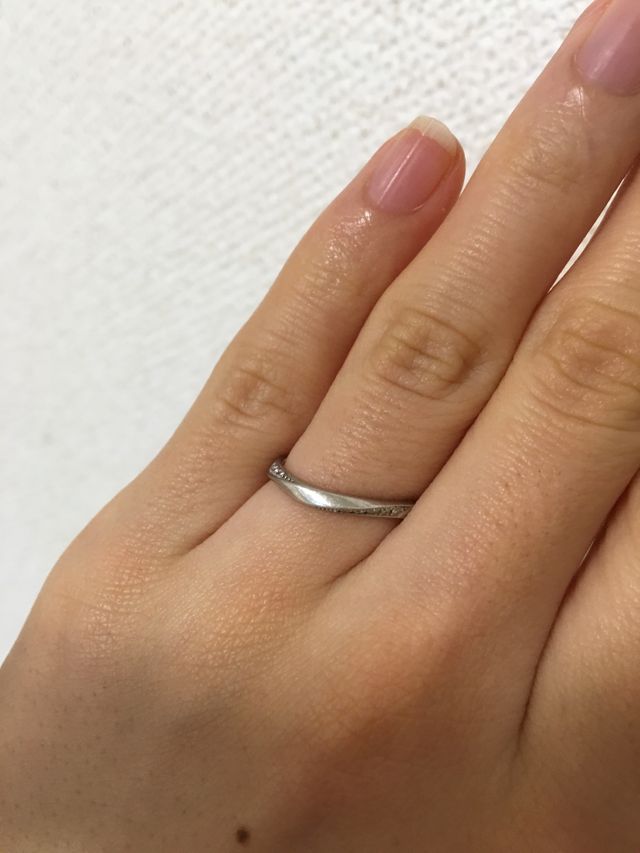 購入から2年が経ちますがダイヤは綺麗です。