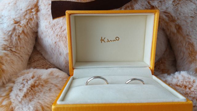 月日というデザインのものを旦那が選んでくれました。
