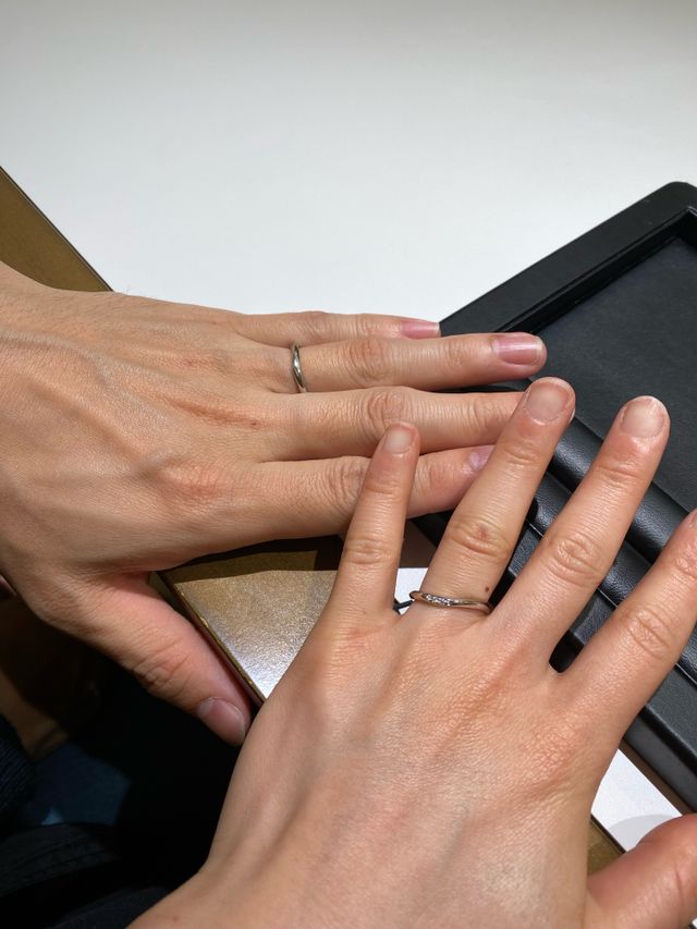 着用時の写真です。