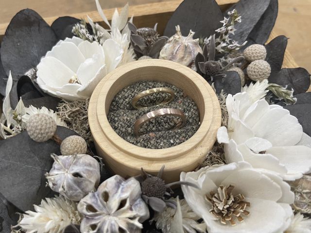 イエローゴールドとピンクゴールドです。