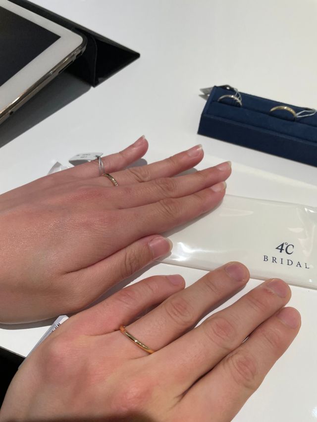 1番気に入った指輪です！