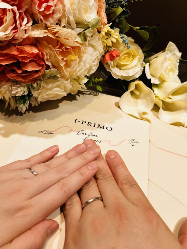 担当して頂いた女性店員さんが撮ってくださいました！